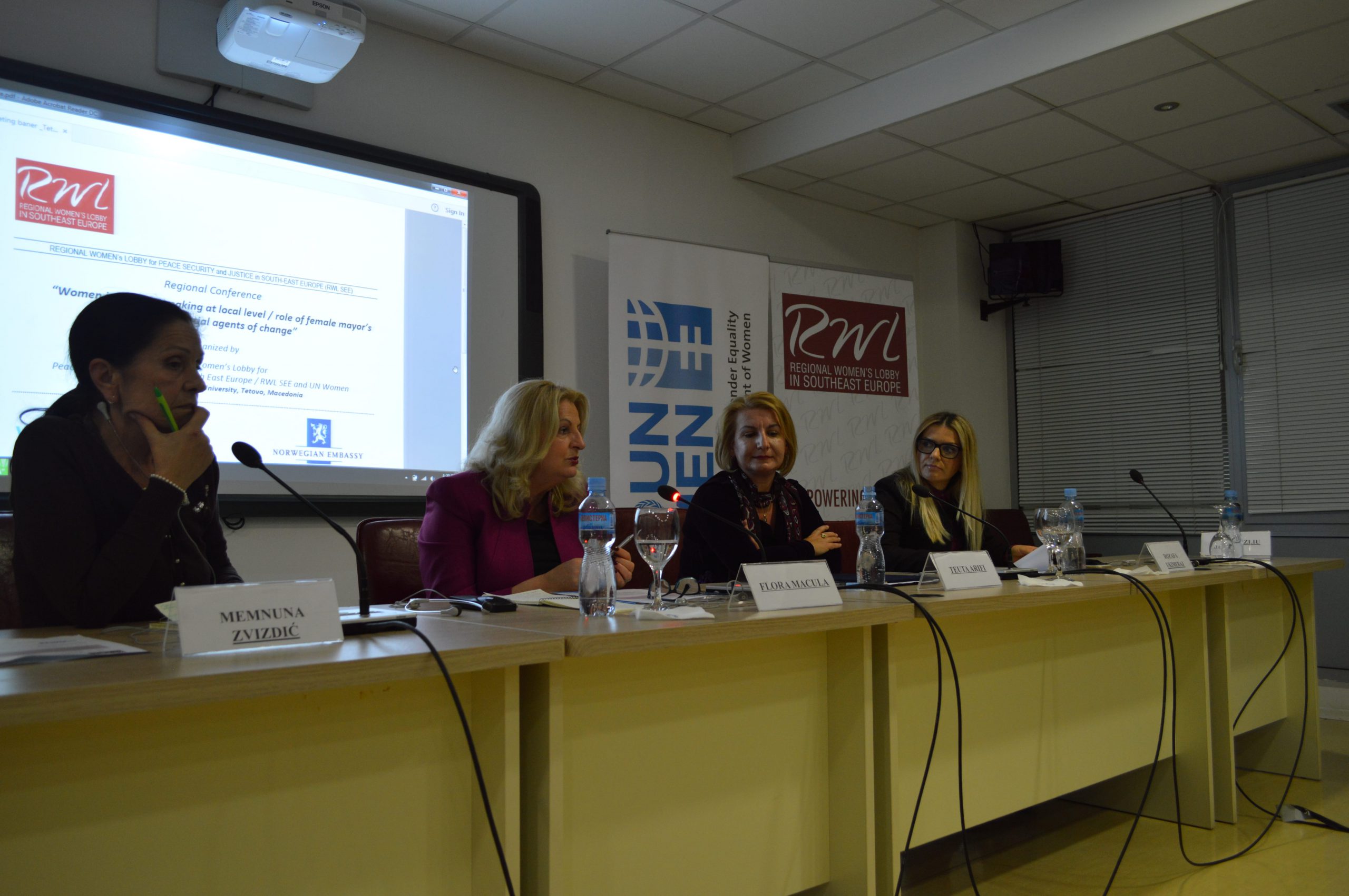 November 2016 – “WOMEN IN DECISION-MAKING AT LOCAL LEVEL ROLE OF WOMEN MAYORS AS POTENTIAL AGENTS OF CHANGE” – Tetovo Conference (3)