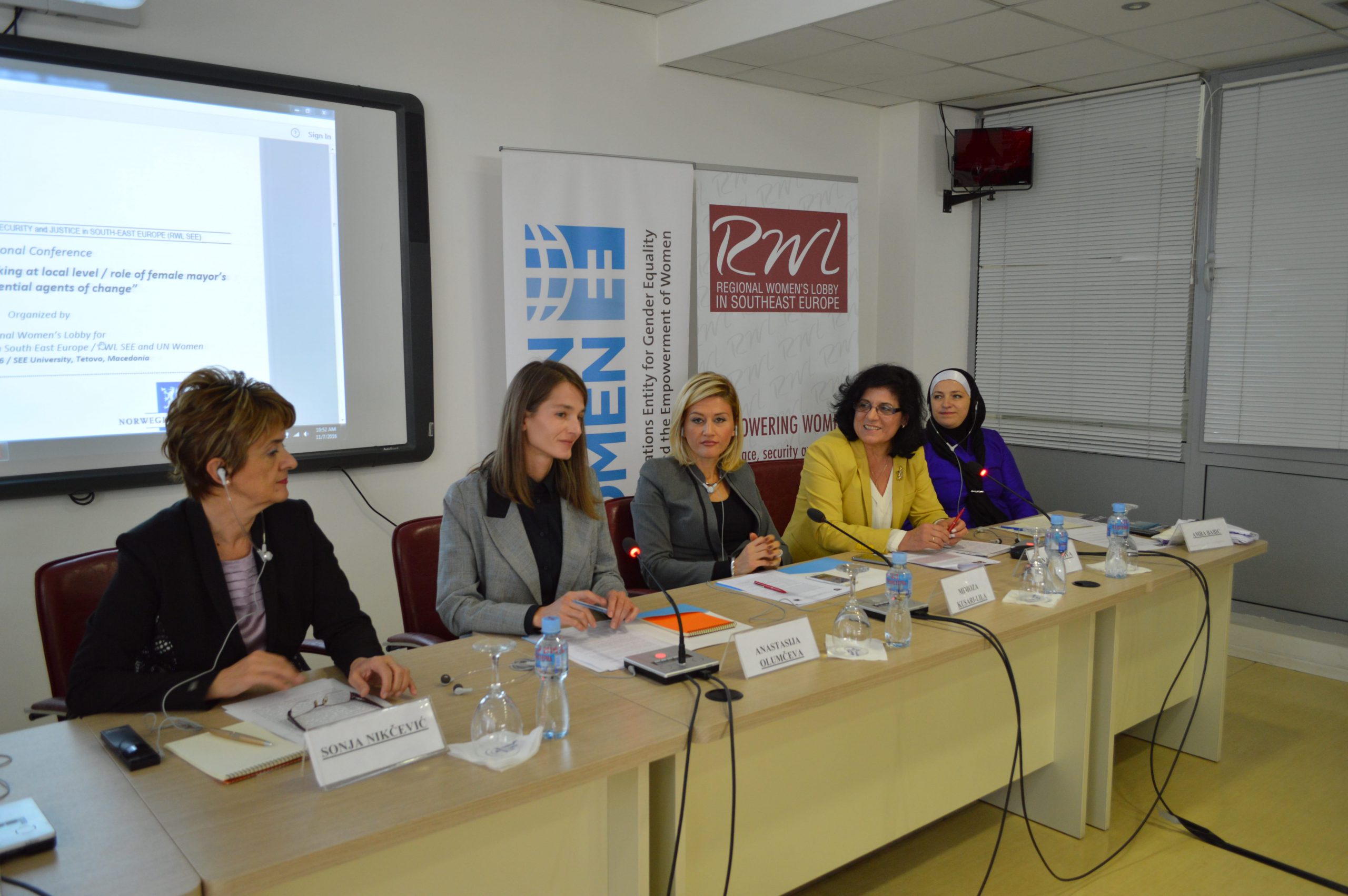 November 2016 – “WOMEN IN DECISION-MAKING AT LOCAL LEVEL ROLE OF WOMEN MAYORS AS POTENTIAL AGENTS OF CHANGE” – Tetovo Conference (4)